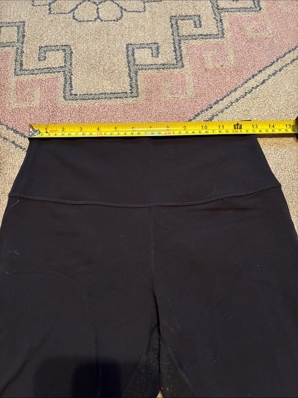 High-Waist Black Women's Bike Shorts